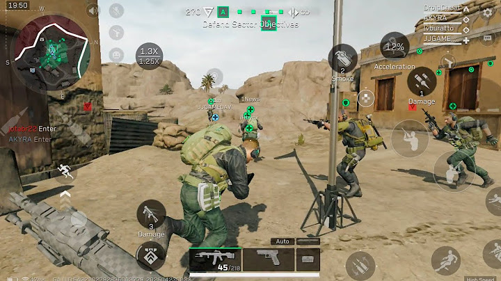 Garena Delta Force Android Gameplay