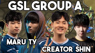 GSL Group A - Maru, TY, Creator, SHIN screenshot 3