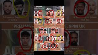 UFC SEATTLE FINAL PICKS!! #isrealadesanya #joepyfer #ufc #mma