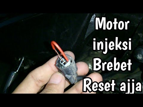 Mengatasi Motor  Beat  injeksi  brebet dan sering  mati  saat 