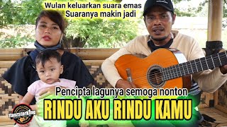 Wulan pengamen viral & surat...!!! Rindu aku rindu kamu keluarkan suara emas