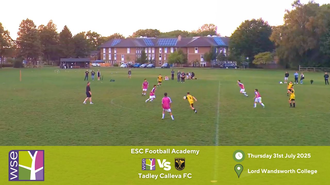 ESC Football Academy vs Tadley Calleva FC | Match Highlights | 31 July 2025