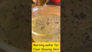 Morning drink for glowing skin #goodskin #healthy #lifestyle #fitnessmotivation #glowingskin