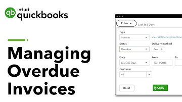 How To Manage Overdue Invoices in QuickBooks Online | QuickBooks Online Europe