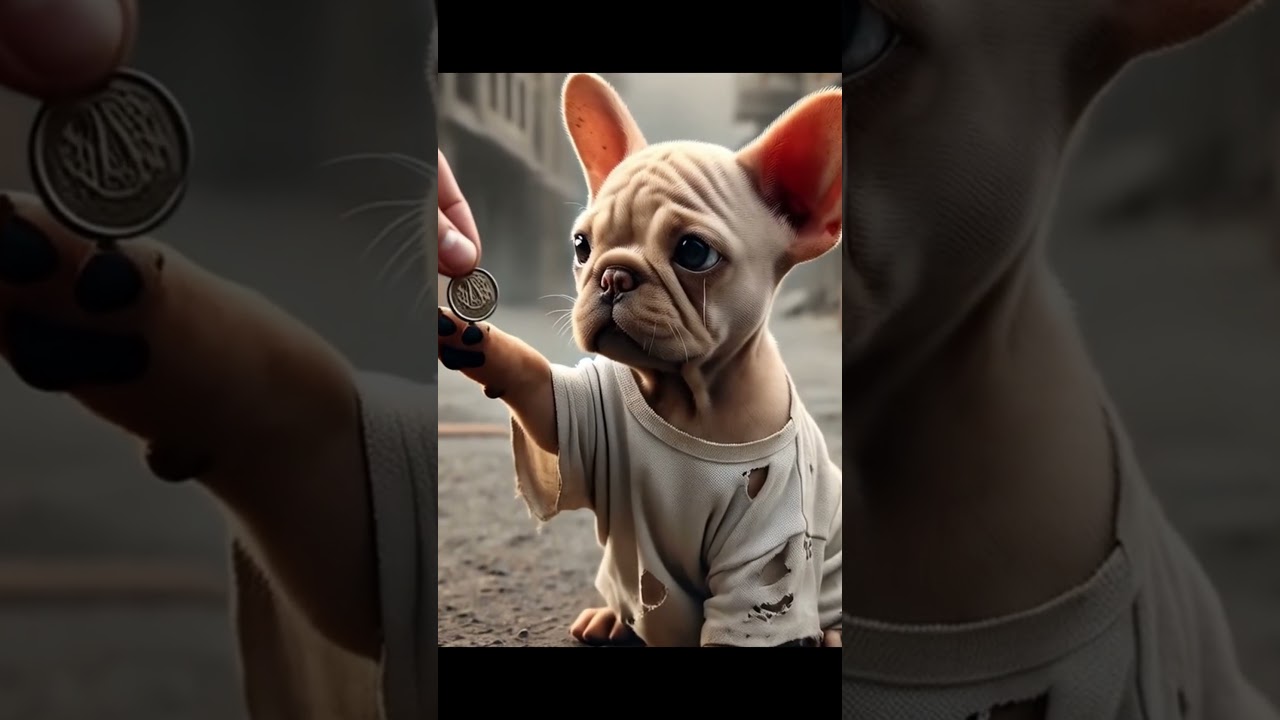 Abandoned and Struggling: A Helpless Puppy’s Fight for Survival😢🐶💔  