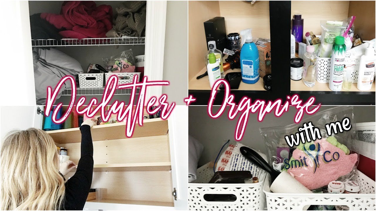 RELAXING DECLUTTER AND ORGANIZE WITH ME | CLEANING MOTIVATION (2018 ...