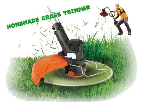 Slovenien Uundgåelig sandhed How To make Homemade Grass Trimmer Easy and Fast - YouTube