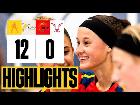 Spain vs England (12-0) | U17 WSE EURO WOMEN