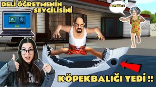 SCARY STRANGER 3D DELİ ÖĞRETMENİN SEVGİLİSİNİ KÖPEKBALIĞI YEDİ !!! KREDİ KARTINI HACKLEDİK EYLÜL LAL screenshot 2