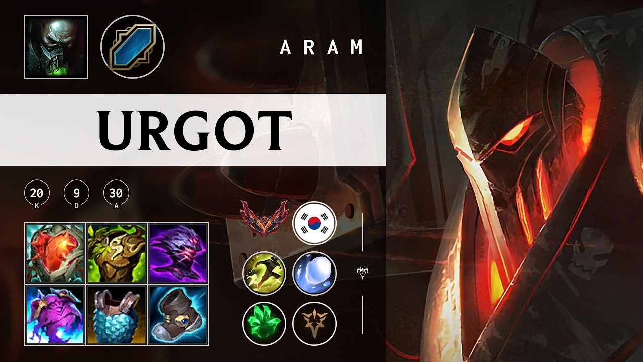 Urgot ARAM - KR Grandmaster Patch 26.03