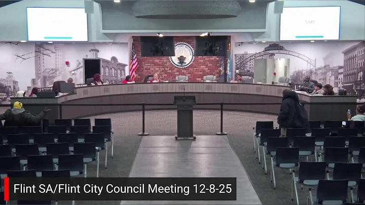 Flint City Council Meeting 12-8-25 "Live Review"