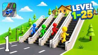 🚗 Shape Shifting Race 3D - Levels 1-25 (Full Gameplay) screenshot 1