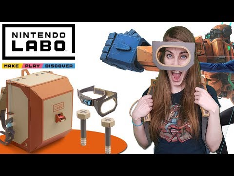 LABO Assembly & Gameplay [ROBOT KIT] // Nintendo LABO