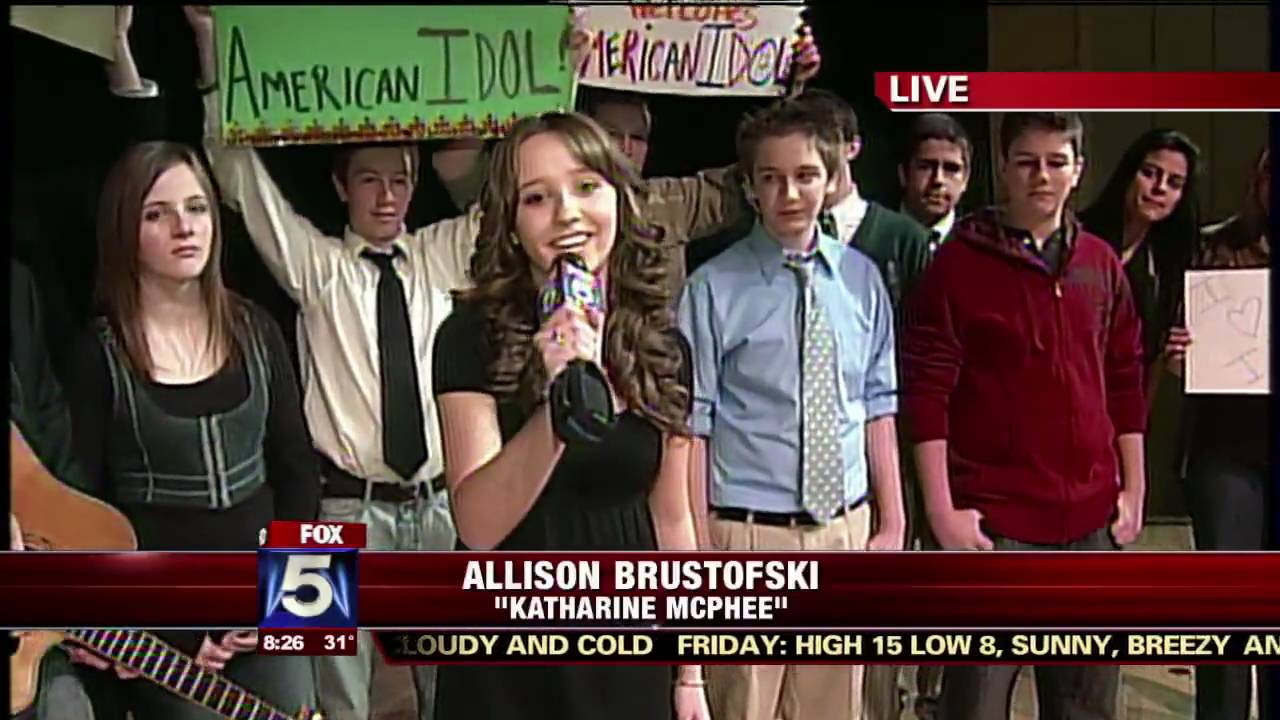 Ali Brustofski - American Idol Preview on TV - St. Joe's High School! Ali Brustofski - American Idol Preview on TV - St. Joe's High School!
