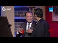 أهل الشر نشأت الديهي يضع ختم أهل الشر علي كاريكاتير محمد حبيب 