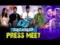 Dj Movie Team Press Meet in Tirumala : Allu Arjun : Dil Raju : Harish Shankar