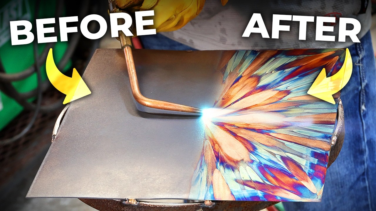 Painting Metal with Fire