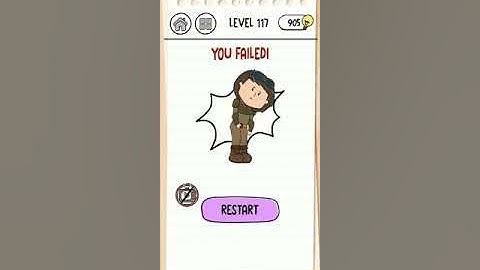 Brain test 3 level #117 walkthrough solution