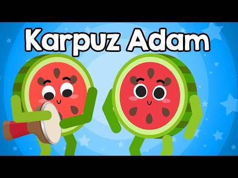 Karpuz Adam Darbuka ile Şip Şap Şop - Eğlenceli Afacan TV Şarkıları