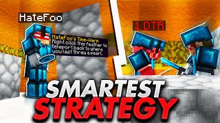 the smartest base raiding strategy ever... *900 IQ* | Minecraft HCF