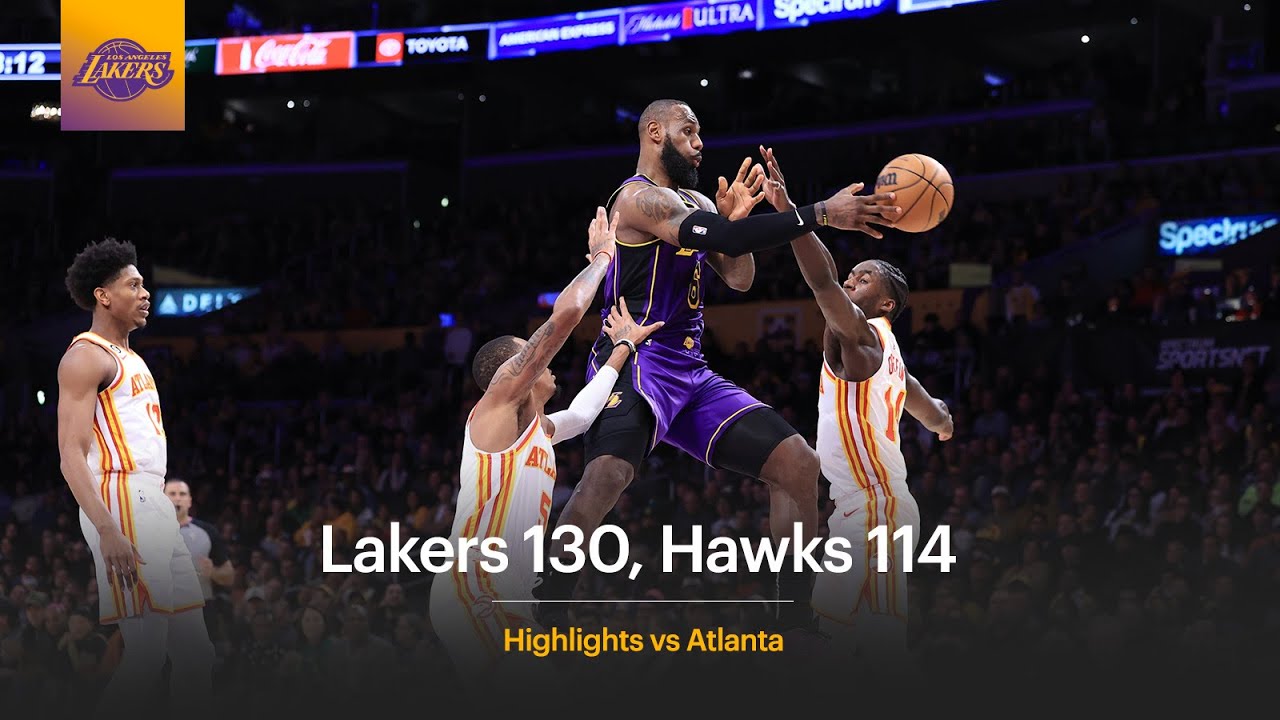 Atlanta Hawks vs. Los Angeles Lakers - Final Score - January 06, 2023 | FOX  Sports