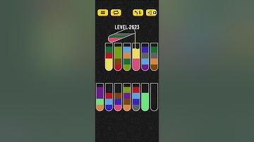 Water sort puzzle level 2623