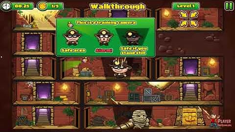 bob the robber 5: temple adventure by kizi walkthrough gameplay part 2