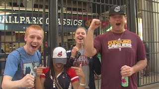 Fans Cheer LeBron's Return to Cleveland