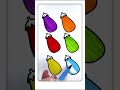 Coloring an Eggplant 🍆 | Vegetable Coloring for Kids #4