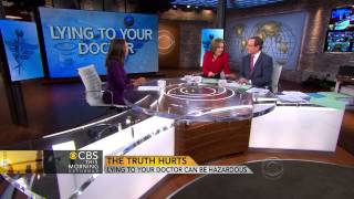 Lying to your doctor may impact your health