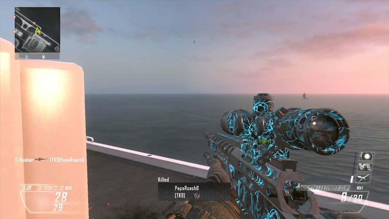 "Black Ops 2" | free sniping clips to edit