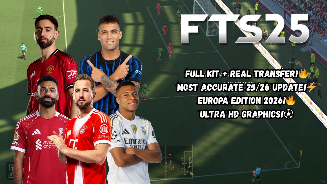 THIS LOOKS LIKE PS5! 😱 FTS 26 Europa Edition on Mobile (Ultra HD)