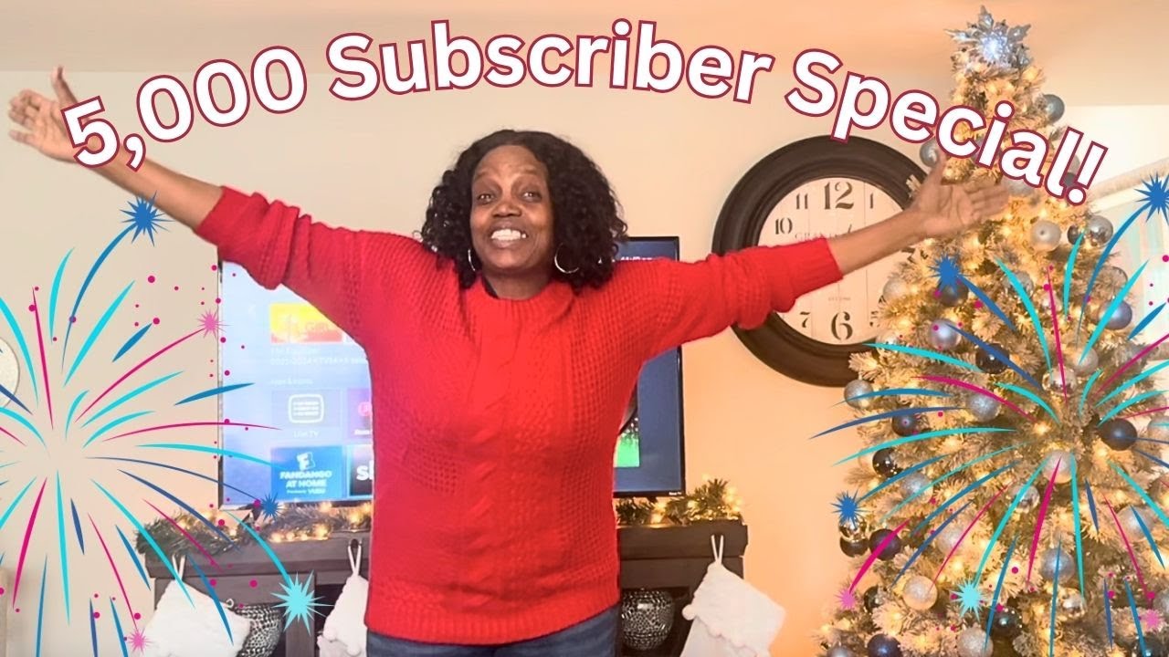 5,000 Subscribers!!! | AndreaTriniShow Christmas Special 2024