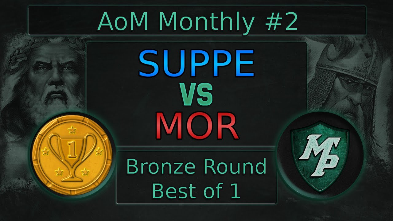 Age of Mythology: Suppe vs Mor - Meta Plays Monthly Tournament #2