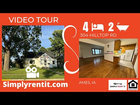 304 Hilltop Rd, Ames, IA home video tour