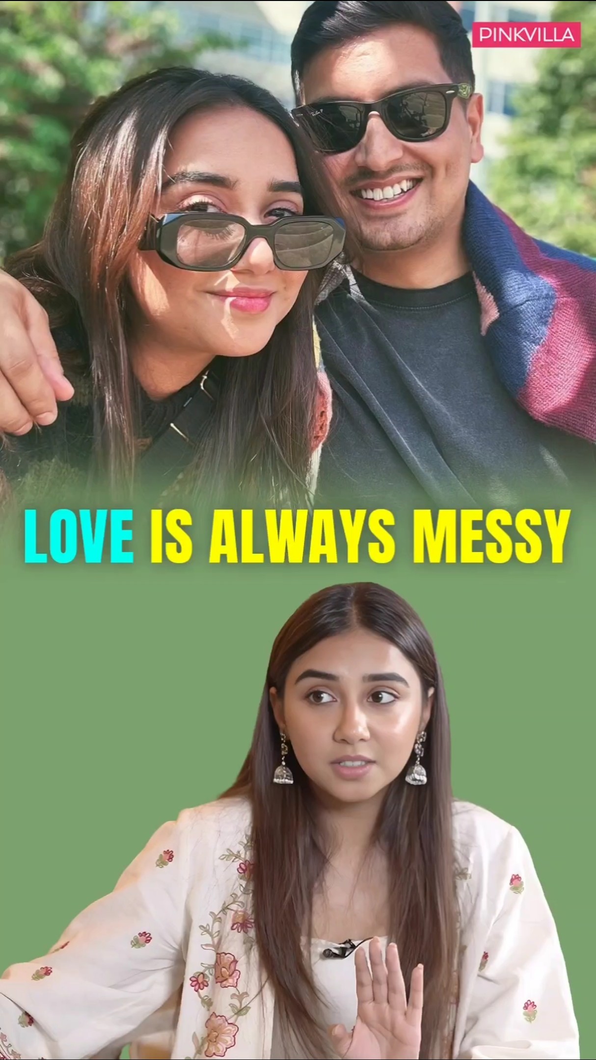 Prajakta Koli On FIANCE Vrishank Khanal ❤️ | #shorts #couple #marriage #love