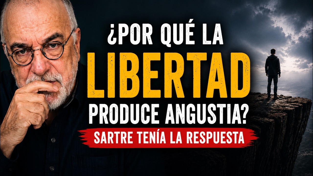 La angustia existencial como consecuencia de la libertad radical del ser humano.