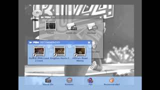 Playstation 2 Magazine (PSM2) Volume 74 DVD menus