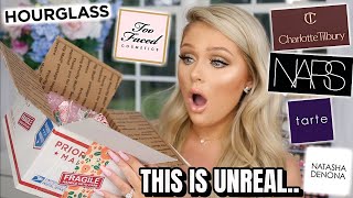 $100 MAKEUP MYSTERY BOX UNBOXING | ALL HIGH END MAKEUP OMG