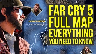 Far Cry 5 Gameplay FULL MAP Shown & Explained (Far Cry 5 map - Farcry5 - Farcry 5 - Far Cry 5 News)