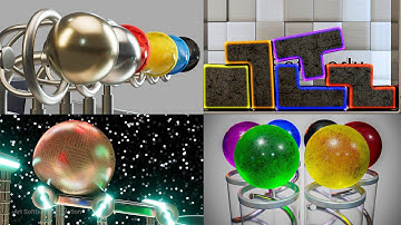 Mix Compilation with Pacman, Tetris and other Who faster Art softbody #2