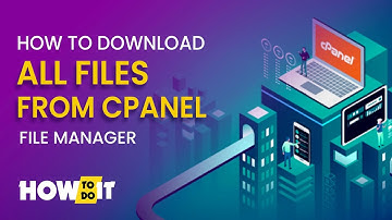 How to download all files from cPanel file manager 2024 | Skill Wave