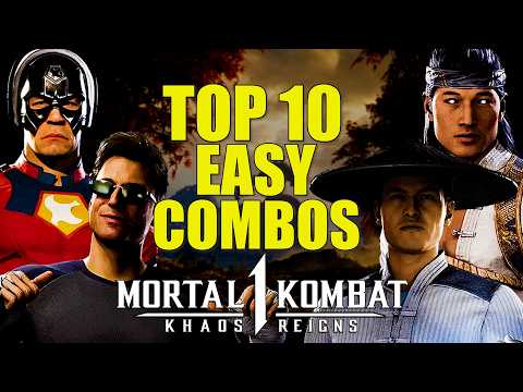 Easiest Combos in Mortal Kombat 1 - TOP 10 picks for Beginners - MK1 COMBO GUIDE