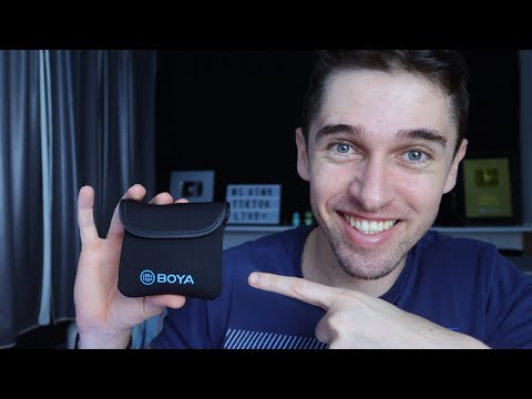 O MELHOR AÚDIO DE MICROFONE que você vai ver | Asmr BOYA BY-XM6-S5