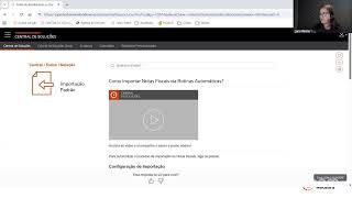 How do I configure NFe XML file import rules?