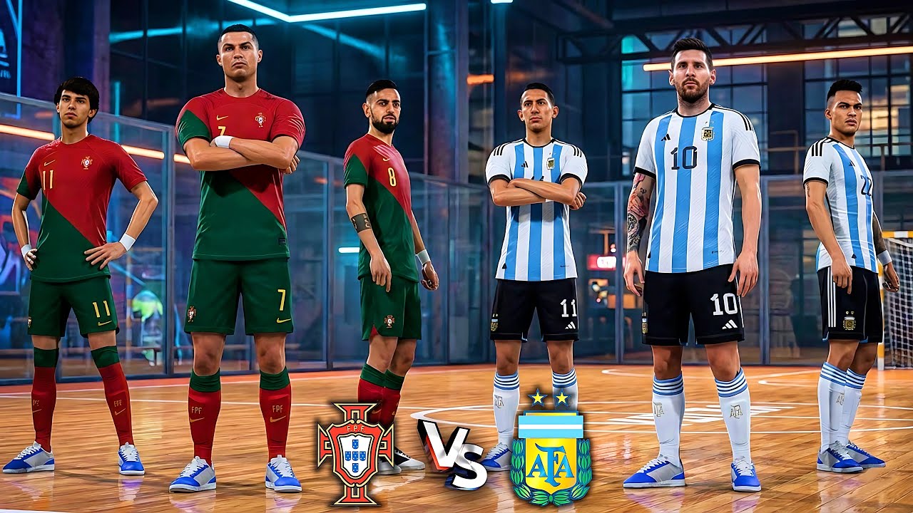 FIFA VOLTA 26 - RONALDO vs MESSI | PORTUGAL vs ARGENTINA