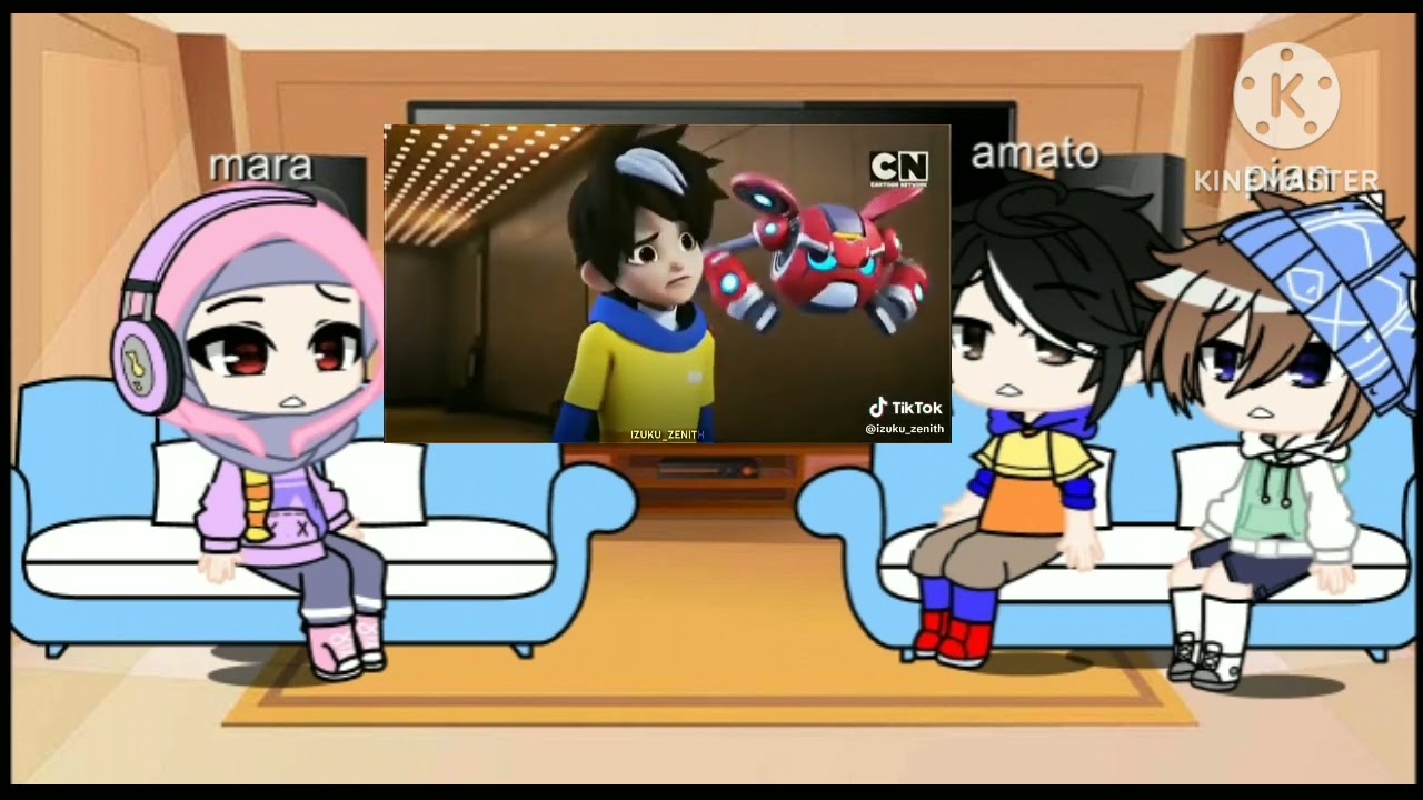 react to mechamato dan boboiboy part 1