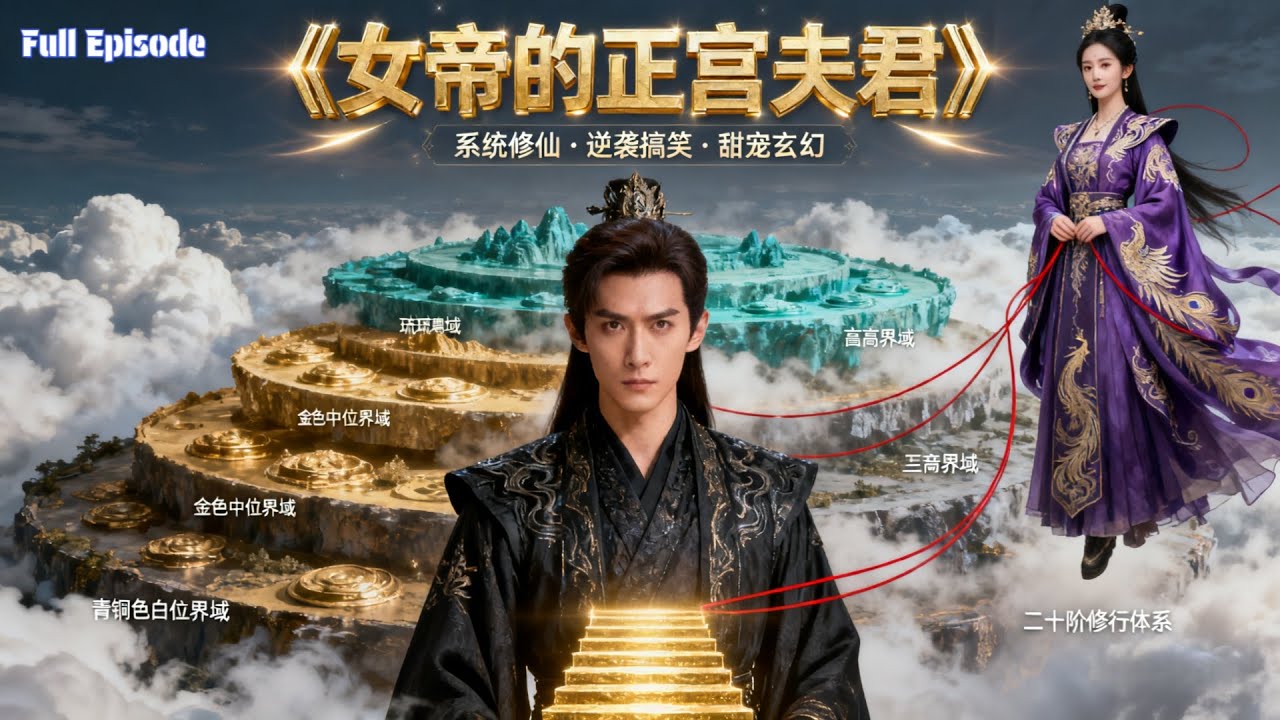 穿越成废柴？绑定女帝正宫系统，从下位界逆袭至高界，被女帝宠上天的修仙搞笑甜宠路！ #甜寵 #愛情 #短劇 #古装 #仙侠