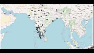 Interactive Map using HTML Code with help of ChatGPT, for Travel, Tourism