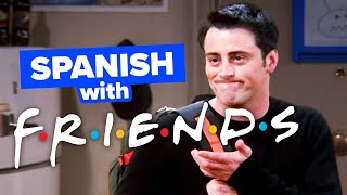 Learn Spanish with TV Shows: Friends  Joey Meets His Robot CoStar